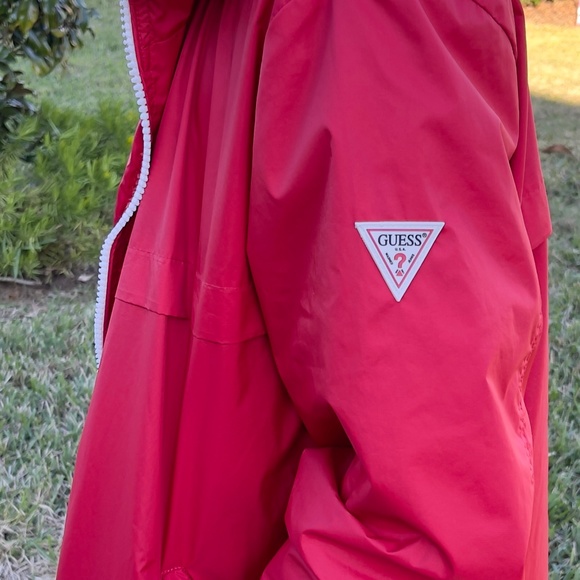 Men's Guess Rain Coat Jacket - Picture 6 of 6